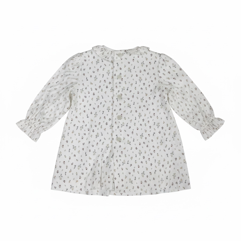 Paz Rodriguez Smocked Floral Dress — 9 Months